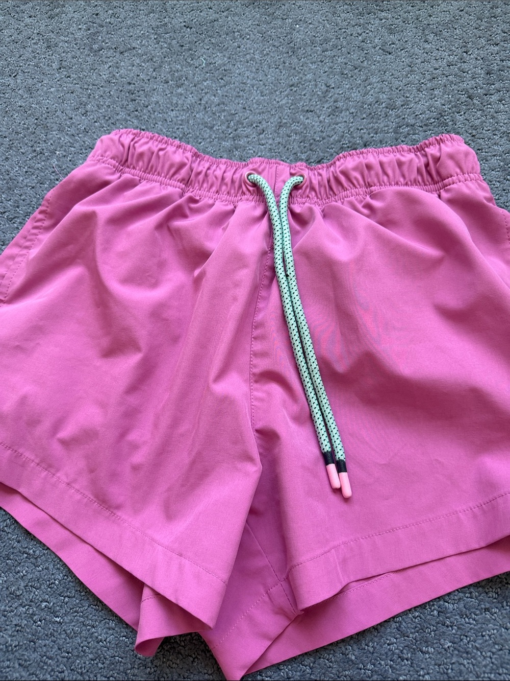 Set of 2 pair Tropical Pink Women's Athletic Shorts - Picture 6 of 6